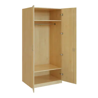 Q 22-80 skříň šatní, 2-dvéřová, 800x600x1800mm, javor horský